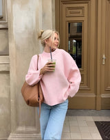 Astoria | Women's Oversized Crew Neck Long Sleeve Sweater