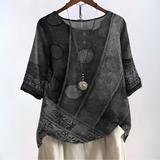 Heloise | Women's Boho Print Relaxed Fit Blouse