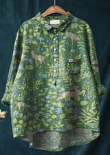 Onora | Women's Floral Print Long Sleeve Blouse