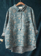 Onora | Women's Floral Print Long Sleeve Blouse