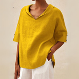 Eadith | Women's Relaxed V-Neck Pullover Top
