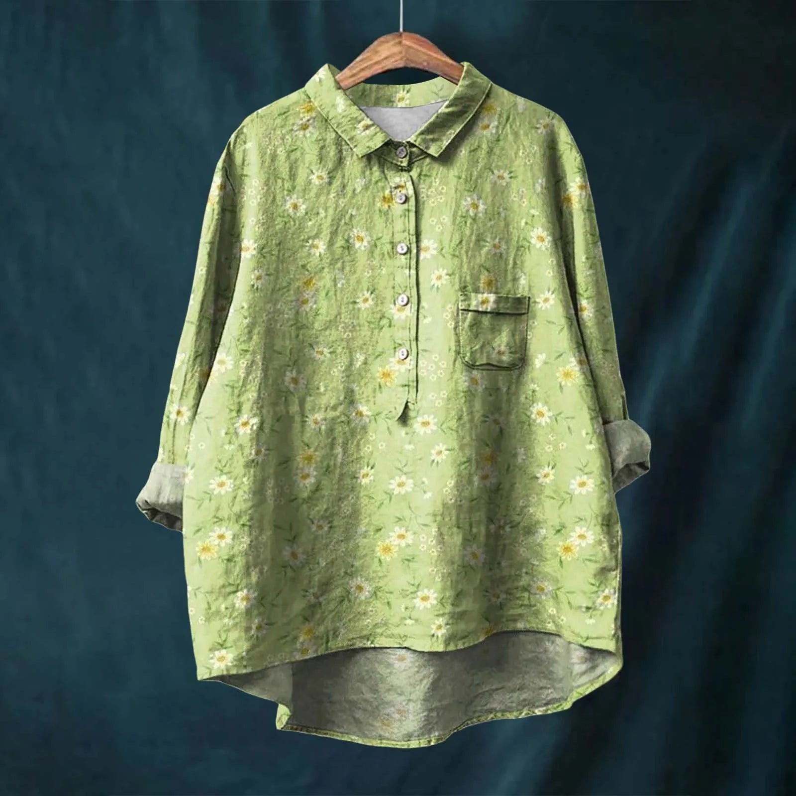 Jael | Women's Floral Print Long Sleeve Blouse