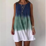 Alcyone | Women's Gradient Tie Dye Sleeveless Mini Dress