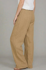 Aurelia | Women's Drawstring Wide Leg Pants