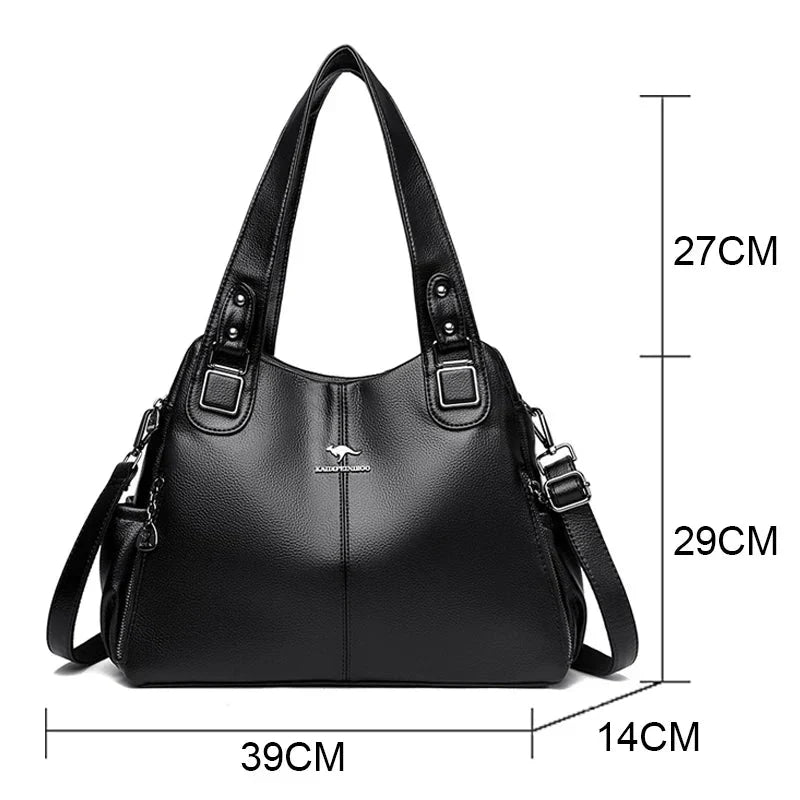 India™ | Leather Shoulder Bag
