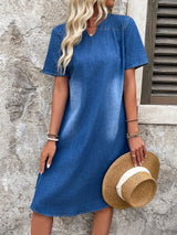Winslet™ | Timeless Denim Dress