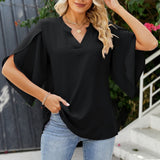 Brielle | Women's Split Sleeve Chiffon Blouse
