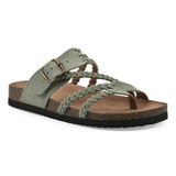 Bronte | Women's Braided Buckle Flat Sandals