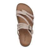 Bronte | Women's Braided Buckle Flat Sandals