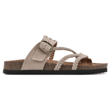 Bronte | Women's Braided Buckle Flat Sandals