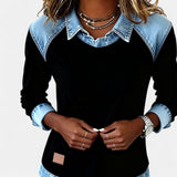 Bronte | Women's Collared Long Sleeve Sweater