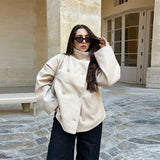 Bronte | Women's Double Breasted Stand Collar Coat