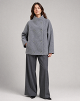 Bronte | Women's Double Breasted Stand Collar Coat