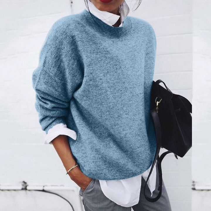 Bronwyn | Women's Oversized Round Neck Sweater