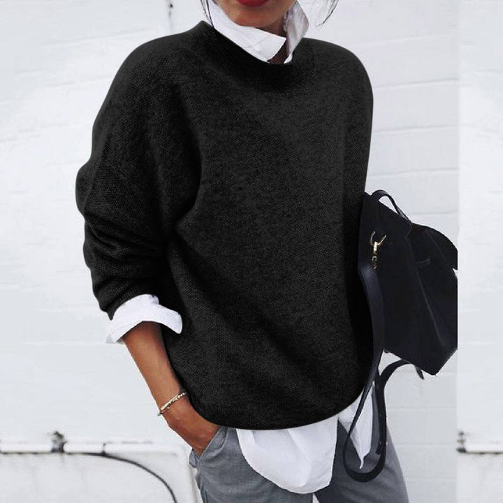Bronwyn | Women's Oversized Round Neck Sweater