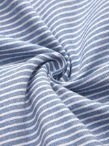 Bertine | Women's Striped Midi Dress with Pockets