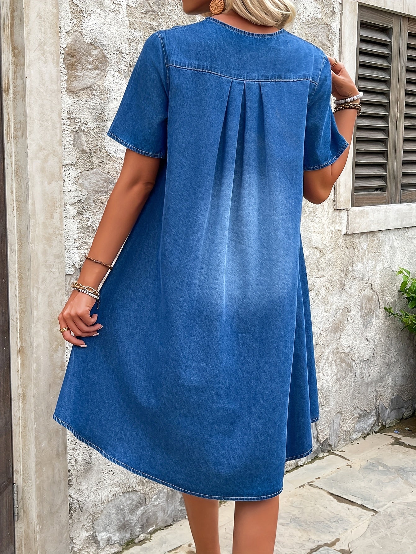 Winslet™ | Timeless Denim Dress