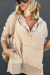 Calindra | Women's Oversized Long Sleeve Hoodie Pullover