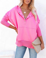 Calindra | Women's Oversized Long Sleeve Hoodie Pullover