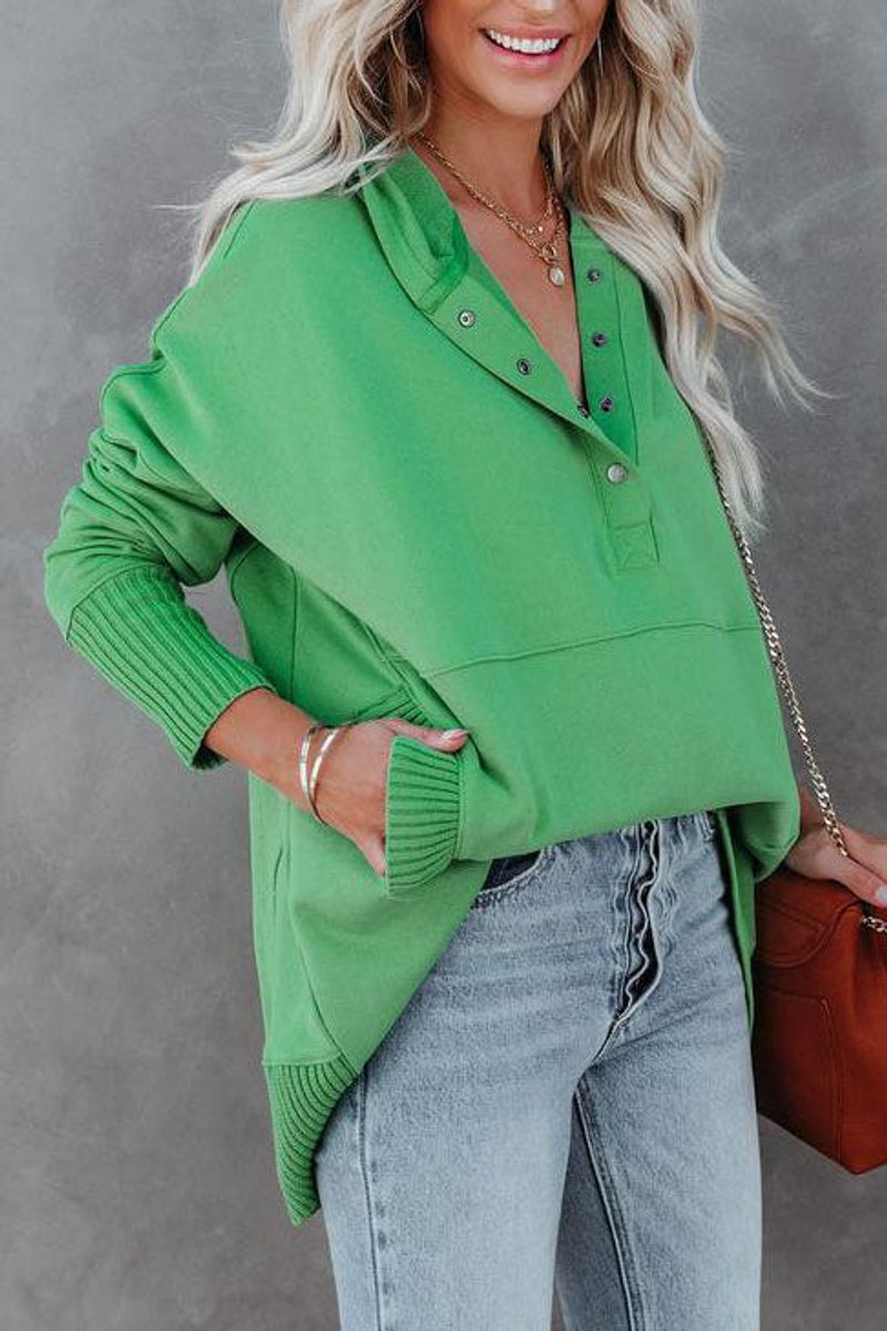 Calindra | Women's Oversized Long Sleeve Hoodie Pullover