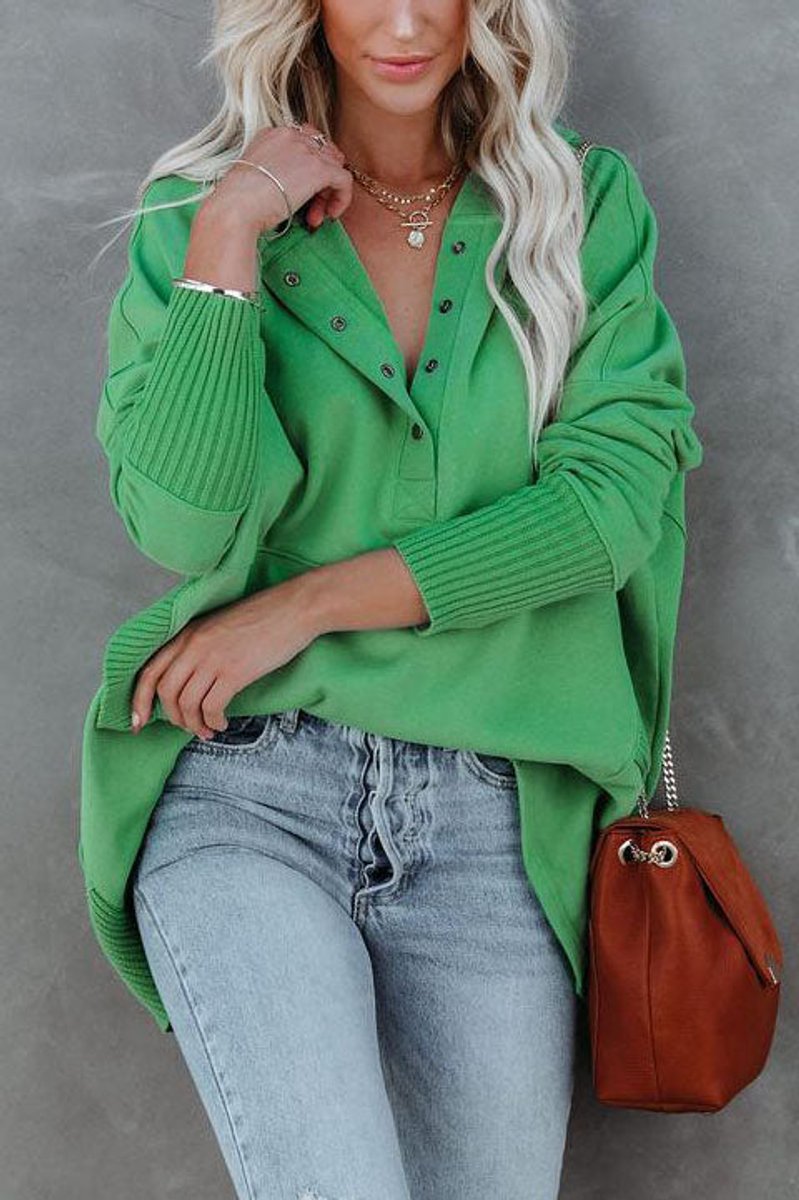 Calindra | Women's Oversized Long Sleeve Hoodie Pullover