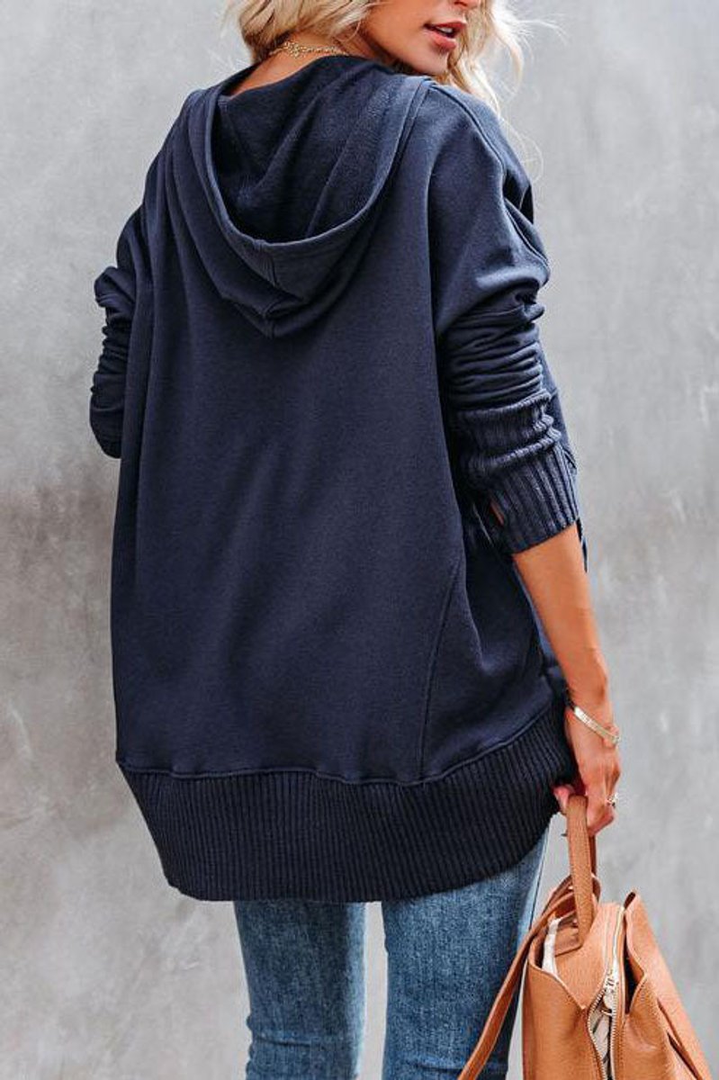 Calindra | Women's Oversized Long Sleeve Hoodie Pullover