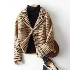 Valencia Soft Knit Women's Jacket - Brown