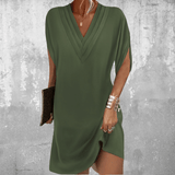 Celestina | Women's V-Neck Wrap Mini Dress