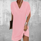 Celestina | Women's V-Neck Wrap Mini Dress
