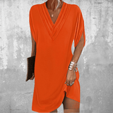 Celestina | Women's V-Neck Wrap Mini Dress