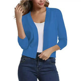 Celestine | Women's Open Front 3/4 Sleeve Cardigan