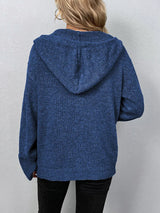 Clementine | Women's Hooded Button Front Cardigan