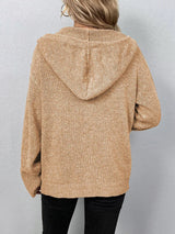 Clementine | Women's Hooded Button Front Cardigan