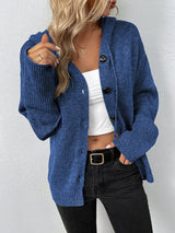 Clementine | Women's Hooded Button Front Cardigan