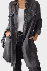 Cordelia | Women's Button Front Mini Shirt Dress