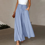 Cressida | Women's Two Piece Set Crop Top Wide Leg Pants