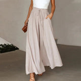 Cressida | Women's Two Piece Set Crop Top Wide Leg Pants