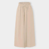 Cressida | Women's Two Piece Set Crop Top Wide Leg Pants