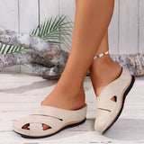 Ella™ | Stylish Round Toe Platform Wedge Sandals