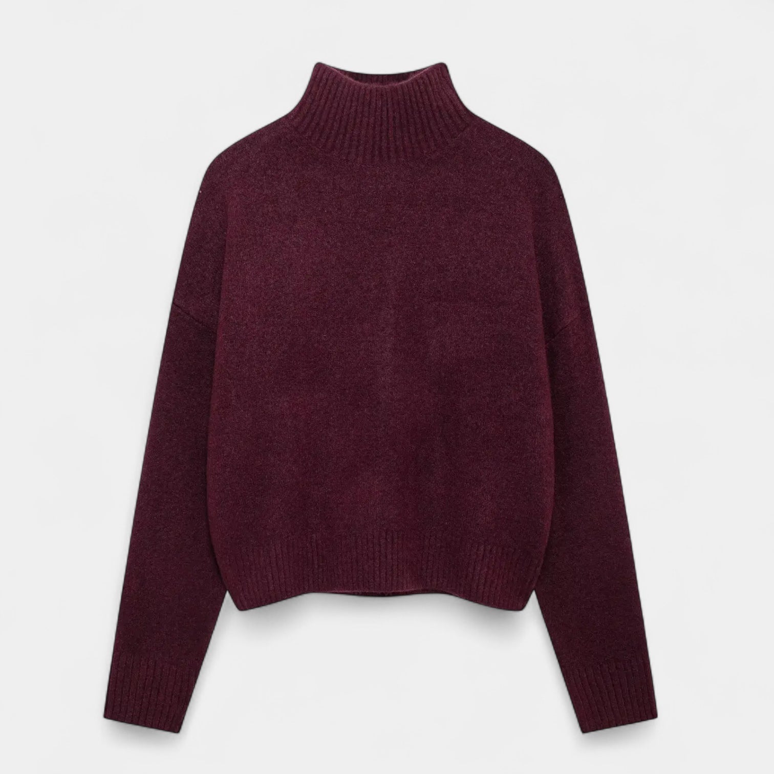 Delilah | Women's Turtleneck Long Sleeve Sweater