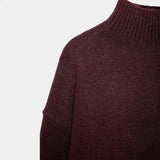 Delilah | Women's Turtleneck Long Sleeve Sweater