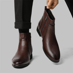 Mercer Zip Leather Men's Boots - detail image 6
