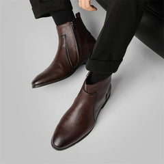 Mercer Zip Leather Men's Boots - detail image 8