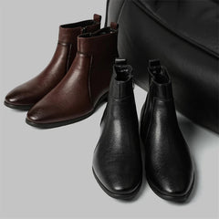 Mercer Zip Leather Men's Boots - detail image 12