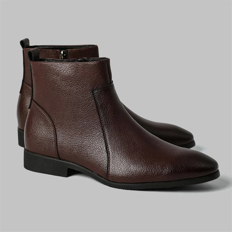 Mercer Zip Leather Men's Boots - detail image 11