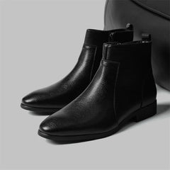 Mercer Zip Leather Men's Boots - detail image 15