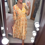 Malina™ | Summer Flare Sleeve Long Beach Dress