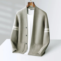 Giancarlo Men's Cardigan - Beige