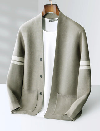 Giancarlo Men's Cardigan - Beige