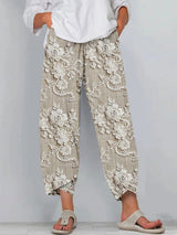 Anais™ | Breezy Printed Trousers